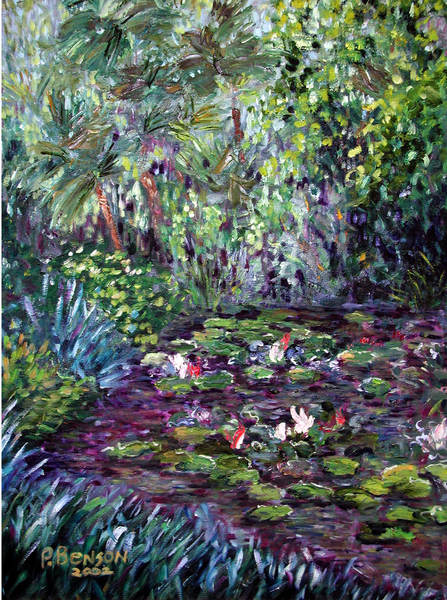 Purple Lily Pond